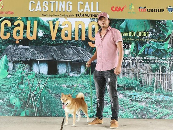 Đạo diễn nói gì về việc để chú chó giống Nhật đóng 'Cậu Vàng'?