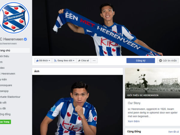 Sau màn ra mắt, Heerenveen dành vinh dự lớn cho Đoàn Văn Hậu