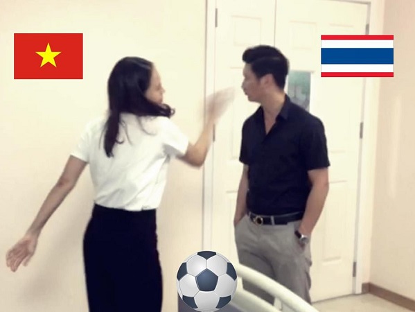 Hoa hồng trên ngực trái: Lộ ảnh Khuê tát Thái trước trận Việt Nam - Thái Lan khiến khán giả thích thú