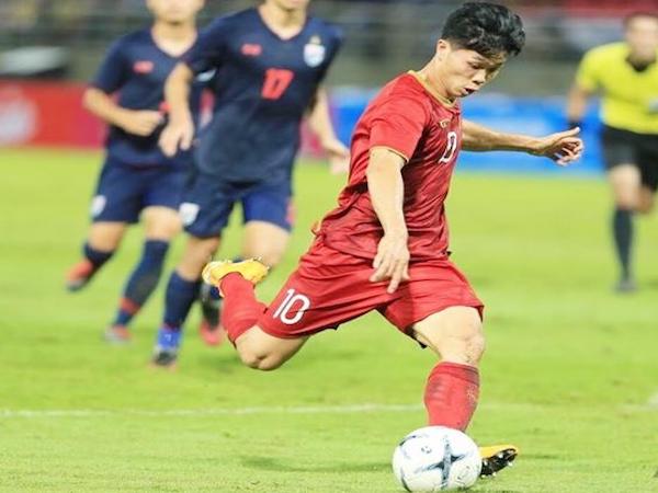 Thống kê cho thấy Công Phượng chơi hay trước Thái Lan