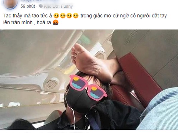Ngủ quên trên xe khách, chàng trai mơ màng tưởng có ai đặt tay lên trán nhưng không ngờ sự thật lại như thế này