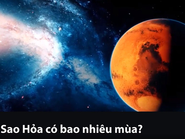 Sao Hỏa có 4 mùa xuân, hạ, thu, đông như Trái Đất không?