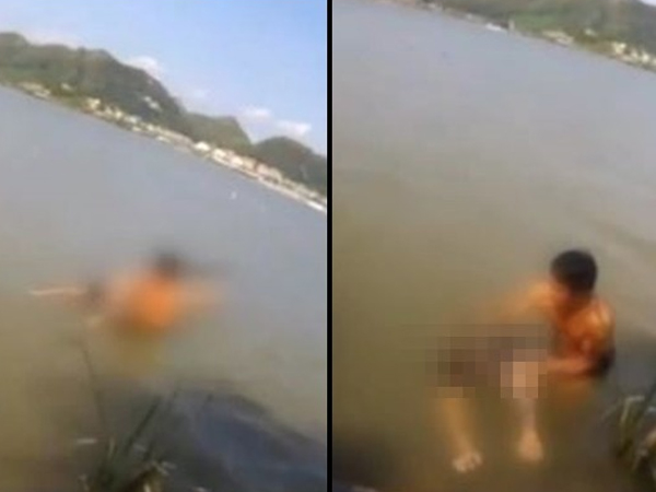 Chàng trai nhảy hồ tự vẫn vì bị bạn gái chia tay nhưng không chết, dân mạng bình luận: 'Ngay cả Diêm Vương cũng từ chối anh ta'