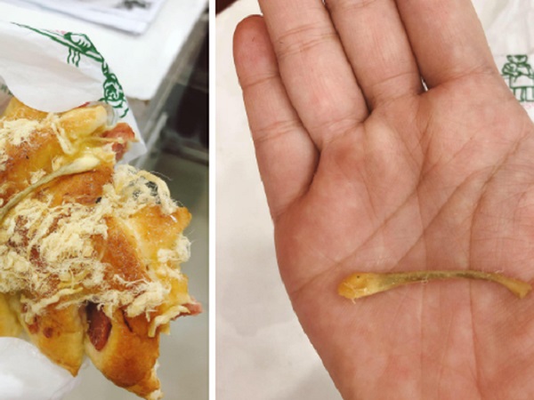 Mua bánh mì ăn lót dạ, cô gái tá hỏa vấp phải miếng... xương nhọn đến nỗi 'tí rụng răng'
