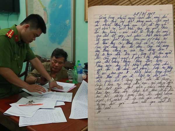 Xôn xao lá thư của nghi phạm để lại trước khi sát hại cả nhà em gái: 'Càng nghĩ càng căm hận vợ chồng đứa cháu, làm cho gia đình tôi tan nát'