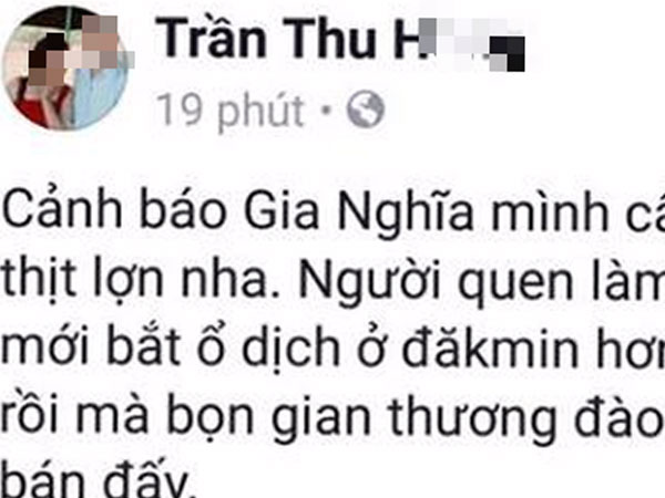 Bịa chuyện 'chặt đầu' trên Facebook, người phụ nữ bị phạt 10 triệu đồng