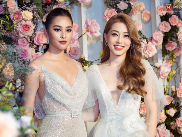 Quân đoàn Hoa Hậu, Á hậu lộng lẫy khoe vòng 1 căng đầy 'đốt mắt', đọ sắc cực gắt với 'Quỳnh búp bê' trên thảm đỏ sự kiện