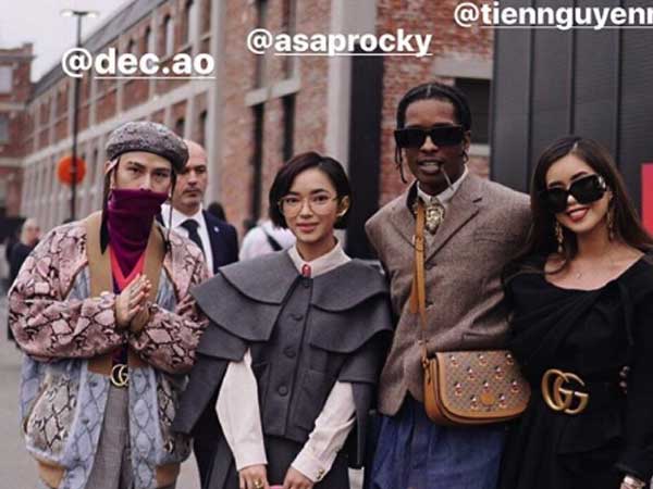 Rich Kid Thảo Tiên chạy liên tiếp tại Tuần lễ thời trang Milan, bất ngờ nhất là màn hội ngộ cùng Châu Bùi tại show Gucci