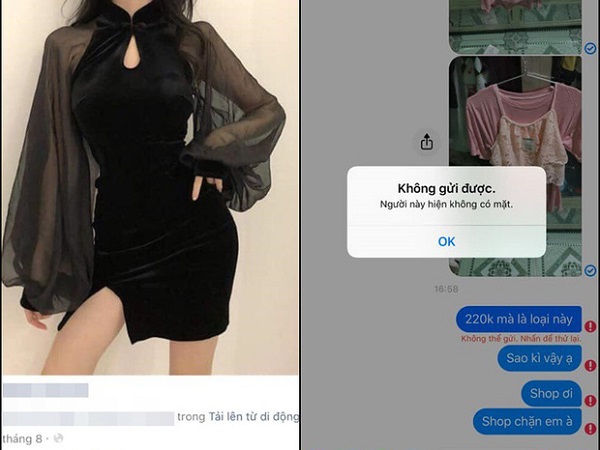 Có gì nhanh hơn tốc độ trở mặt của người yêu cũ: Xin trả lời, là cách chủ shop block khách sau khi lừa đảo thành công!