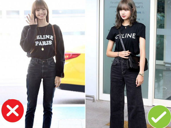 Lisa (Black Pink) gầy tong teo, loắt choắt 'như học sinh' do sai lầm khi chọn trang phục ra sân bay