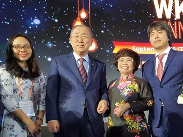 Bà Thái Hương nhận giải thưởng 'Nữ doanh nhân quyền lực ASEAN'