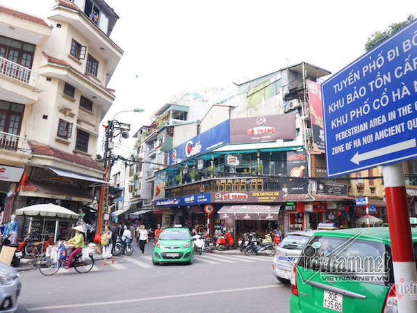 Hà Nội định cấm ô tô, xe máy quanh hồ Gươm trong 1 tháng