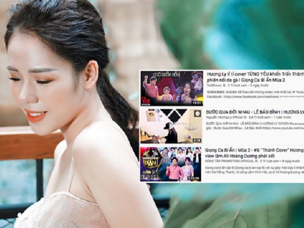 Bị chỉ trích thiếu chuyên nghiệp, nhưng ngay lúc này Hương Ly đang cùng lúc nắm giữ tận 3 vị trí cao trên Top Trending