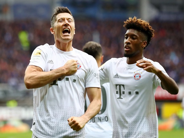 Bayern Munich lên đỉnh trong ngày Lewandowski đi vào lịch sử Bundesliga