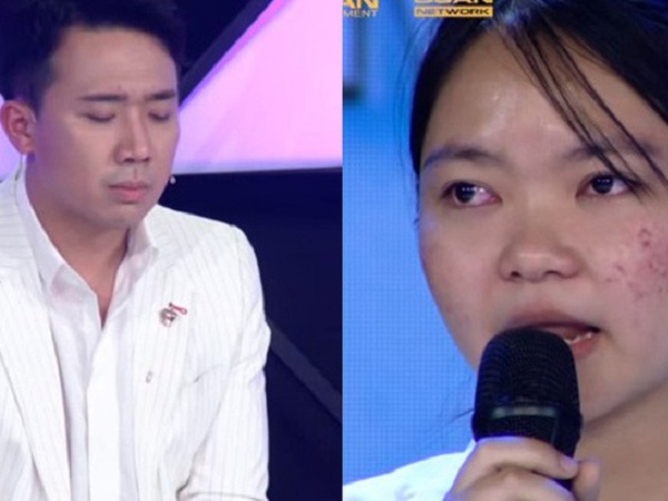 Trấn Thành xót xa trước nữ sinh có cha bị ung thư gan, mẹ quét rác, phải vay tiền đi học