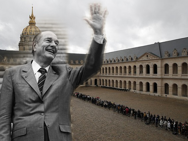 Hàng ngàn người Pháp đổ về Paris viếng cựu Tổng thống Jacques Chirac