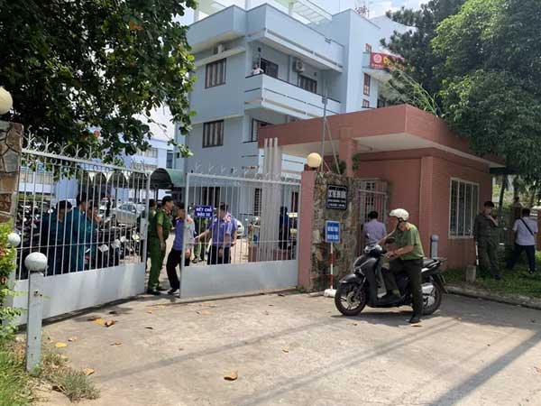 Đang phong tỏa điều tra vụ nổ lớn trong Cục Thuế Bình Dương