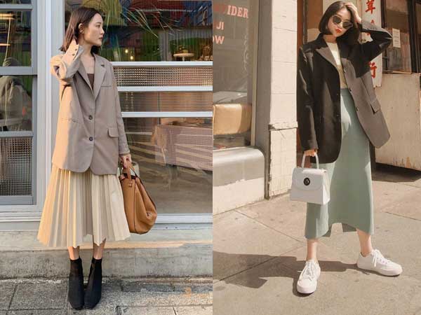 Chân váy midi dễ mặc thật đấy, nhưng trông bạn sẽ xinh tươi sành điệu nhất khi áp dụng 4 công thức sau