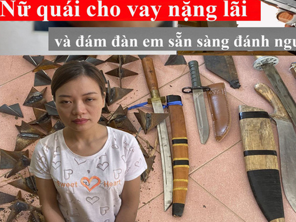 Nữ quái cùng chồng điều hành đám đàn em cho vay nặng lãi, đánh người khi không trả nợ
