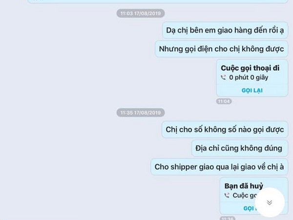 Shipper bị 'bùng' 2 triệu tiền hàng, thái độ của người đặt khiến tất cả phẫn nộ
