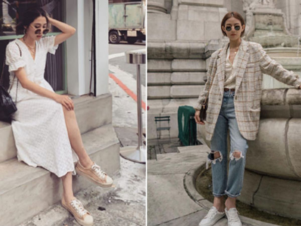 Cứ cho là giày sneakers mix kiểu gì cũng ổn đi, nhưng bạn sao có thể làm ngơ trước 4 cách diện đẹp mê này