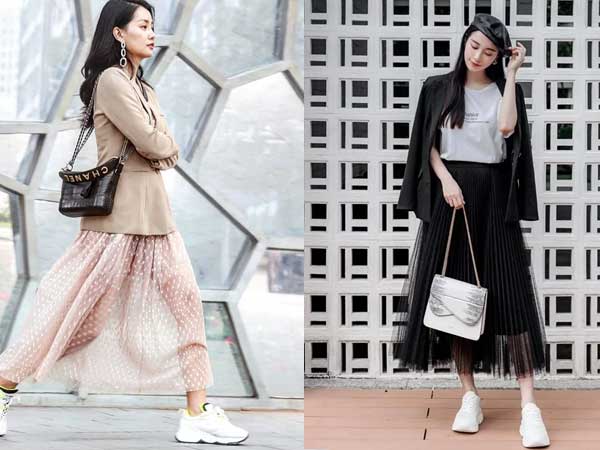 Học sao Việt diện váy mùa thu