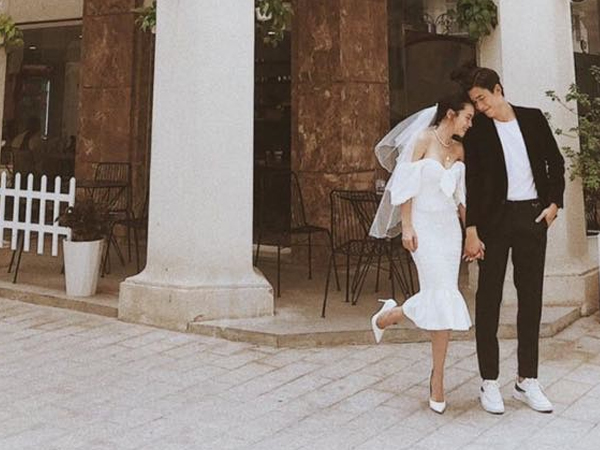 Yến Nhi đăng hình chị gái mặc váy trắng đầu đội voan trắng, nghi vấn Yến Trang chuẩn bị lấy chồng đại gia?