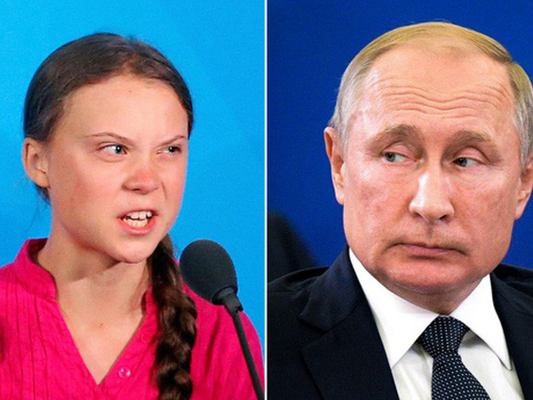 Greta Thunberg khiến dân mạng không vừa lòng khi tiếp tục dùng cách cũ để đáp trả lại tổng thống Nga