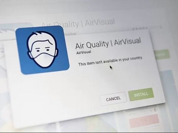 Vì sao ứng dụng AirVisual bị chặn ở Việt Nam?