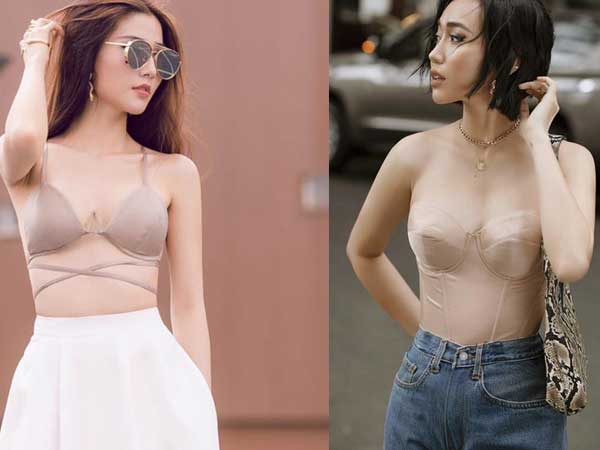 Diện váy đầm màu da: Diệu Nhi gây hoa mắt, Diễm My 9x, Ngân 98 gây hiểu lầm