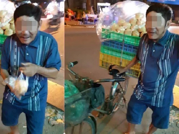 Người đàn ông bán bánh khắc khổ và câu nói 'xin lỗi' trước tiệm thuốc khiến thanh niên ngại ngùng