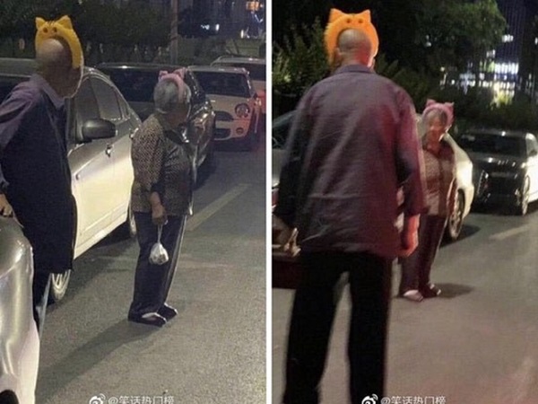 Góc dễ thương khiến cư dân mạng phát cuồng hôm nay: 'Về già mình cũng đeo bờm cute, dắt tay nhau đi dạo phố như thế nhé!'