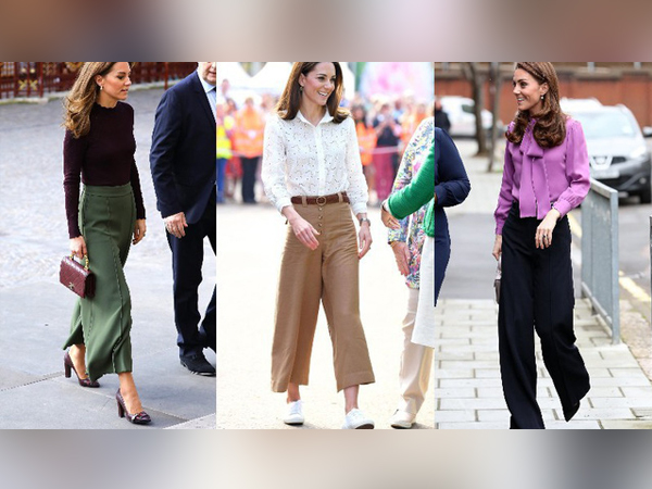 Mỗi lần diện quần ống suông, Công nương Kate lại khiến dân tình mệt tim vì vẻ ngoài quá đỗi sang trọng tao nhã