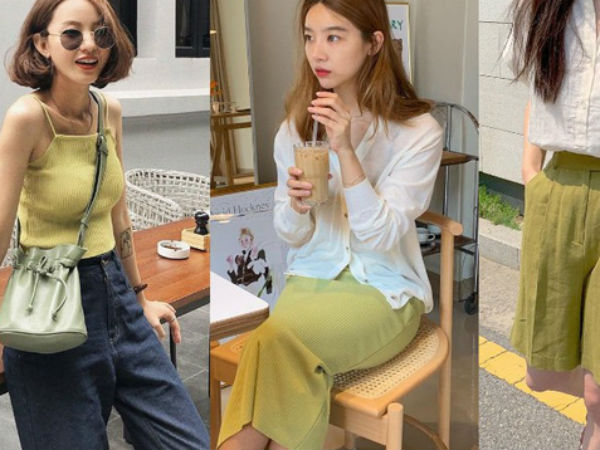 Xanh quả bơ vừa nổi vừa lạ chính là gam màu hot hit được hội sành mặc kết nhất lúc này, ngay cả sao Hàn cũng mê tít