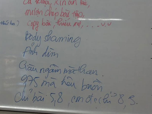 Chết cười với những lý do gây xung đột lớp học của hội học sinh: 'Có đồ mới không rửa', '9.75 mà kêu buồn', 'Mượn tiền gửi xe không cho'...