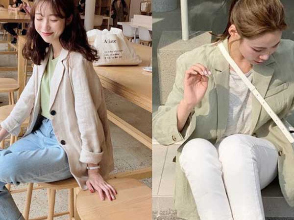 Trời mát thế này mà không tranh thủ lôi blazer ra diện thì mất đi một nửa sự thi vị của mùa Thu rồi các nàng ơi!