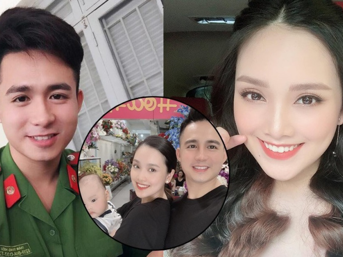 "Hoa hậu khả ái" gốc Thái Nguyên lại yêu Hot boy cảnh sát, con đầu lòng ai cũng trầm trồ