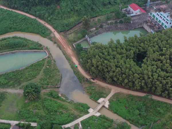 Thực hư chuyện trại lợn hơn 1.000 con nằm ‘trên đầu’ Nhà máy nước Sông Đà xả thải xuống hồ Đầm Bài