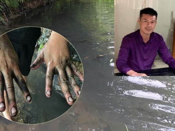 Kẻ 'chủ mưu' đổ dầu thải xuống nguồn nước sông Đà ra đầu thú