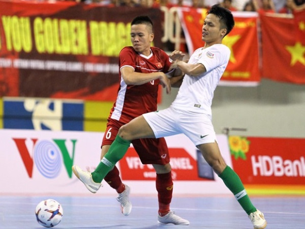 Hàng công vô duyên, tuyển futsal Việt Nam hòa đáng tiếc Indonesia