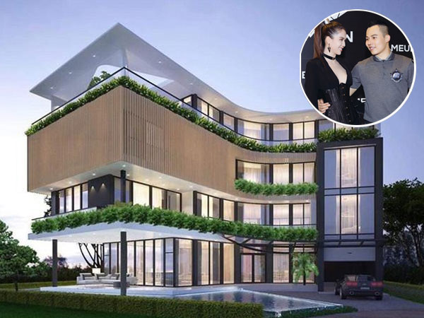 'Lóa mắt' biệt thự 40 tỷ sát nhà Ngọc Trinh của Vũ Khắc Tiệp mới tậu