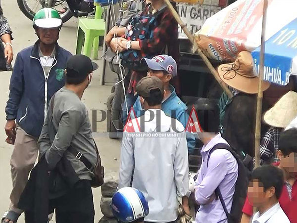 Băng móc túi khu Suối Tiên dọa đánh chết phóng viên