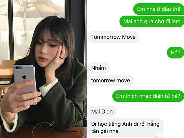 Thanh niên số nhọ đi tán gái gặp đúng cô nàng thích thử thách: Hỏi nhà em ở đâu, em trả lời nhẹ 'Tomorrow Move' nha anh