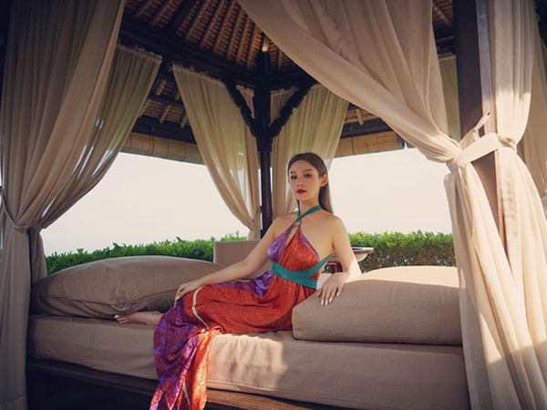 Huyền Baby đẹp như nữ thần ở Bali
