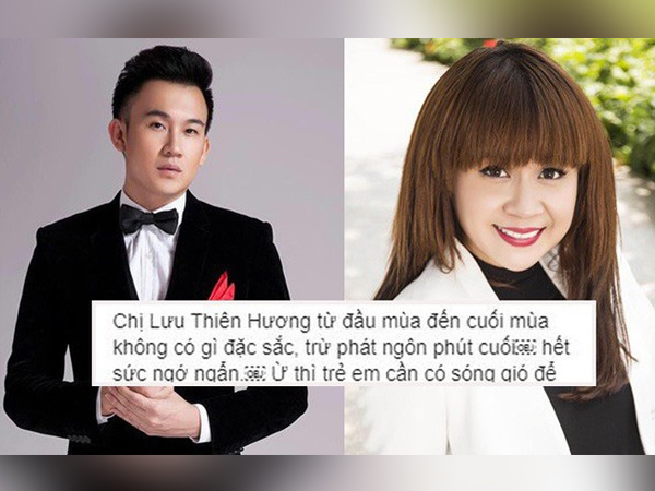 Dương Triệu Vũ bức xúc, thẳng thắn chỉ trích Lưu Thiên Hương là 'ngớ ngẩn' sau sự cố Quán quân Giọng hát Việt nhí 2019