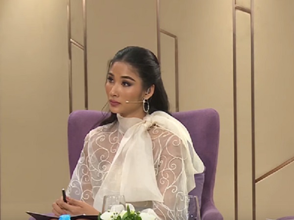 'Tôi là Hoa hậu Hoàn vũ Việt Nam': Sự cố khó hiểu trên sóng truyền hình, Hoàng Thùy giật thót khi bị gọi là Mâu Thủy
