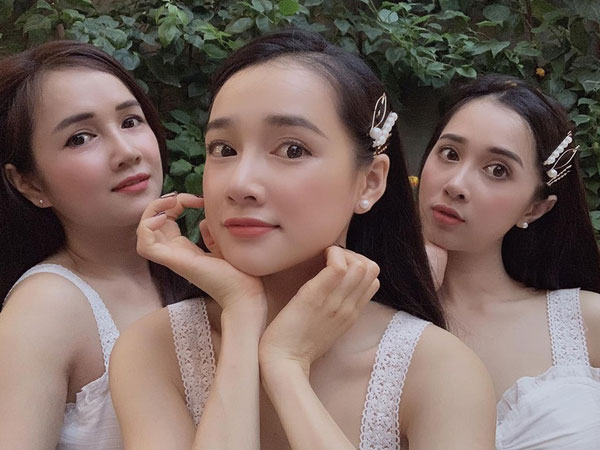 3 chị em nhà Nhã Phương đọ sắc trong một khung hình, ai cũng phải cảm thán điều này