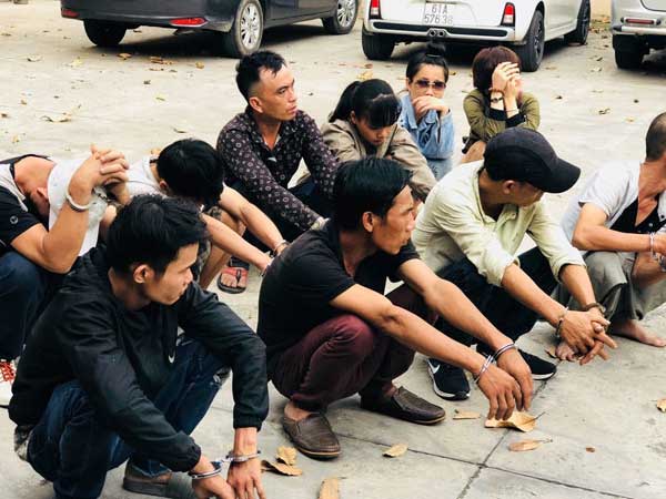 Bắt 10 đối tượng nghiện ma túy, phát hiện đường dây trộm xe máy