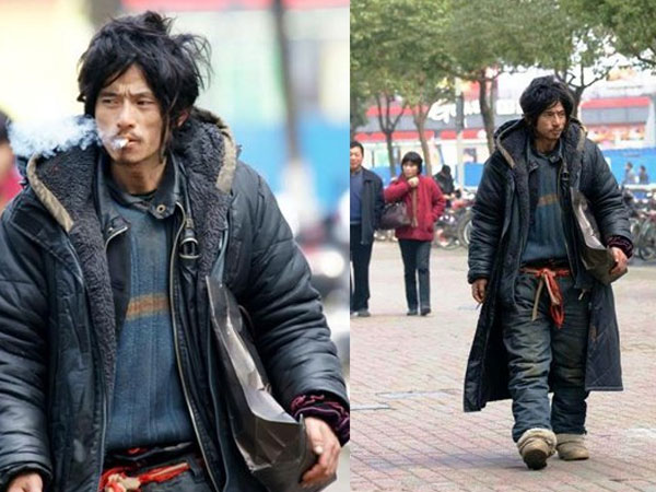 'Chàng ăn mày đẹp nhất TQ' từng được mời làm người mẫu với giá 100 triệu giờ ra sao?