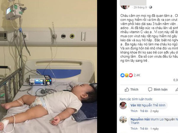Cháu ruột mới 10 tháng bị tử vong, cô gái đau lòng lên tiếng cảnh báo căn bệnh dễ dàng lấy mạng sống trẻ nhỏ chỉ qua 1 hành động người lớn hay làm